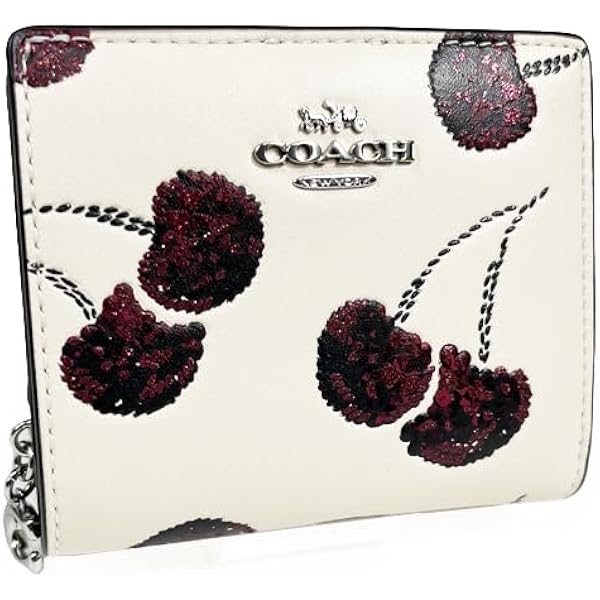 Amazon | コーチ 長財布 COACH レザー チェリー さくらんぼ プリント